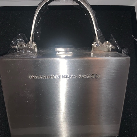 Brandon Blackwood Handbags - NWT Brandon Blackwood Metal Bag
